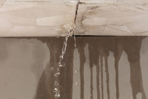Professional Flood Damage Cleanup technician working in Lumberton, MS